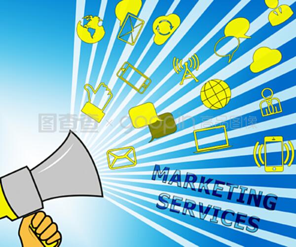 营销服务展示推广与3D插图的应用