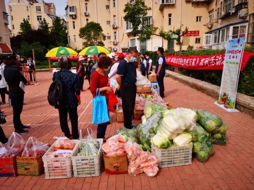 青岛市南湛山社区 半小时售罄3000斤！新鲜蔬果进社区，助农惠企利民见实效